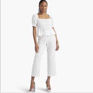 NWT Hill House Jewel Jammie Top and Bottom